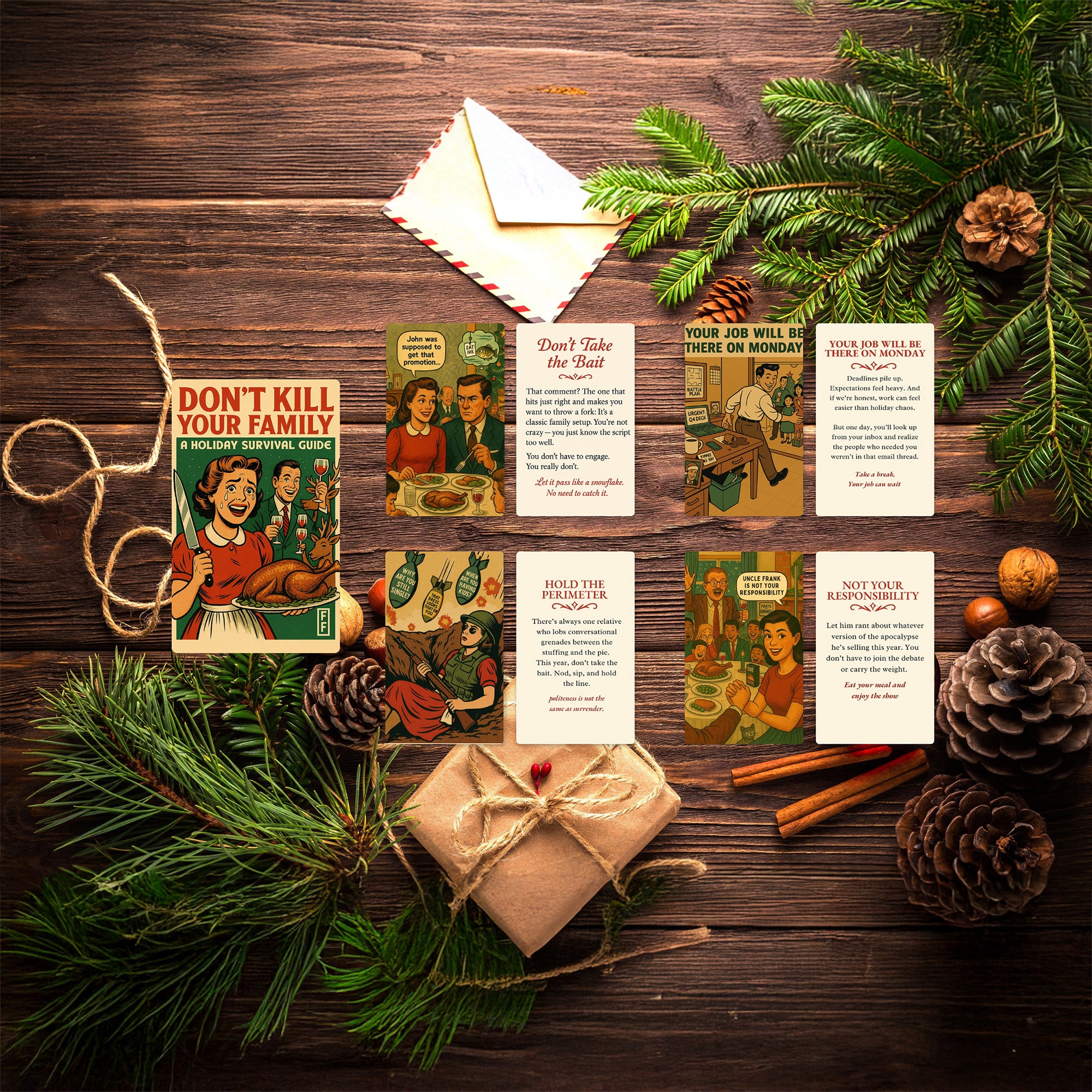 Don’t Kill Your Family: Holiday Survival Deck