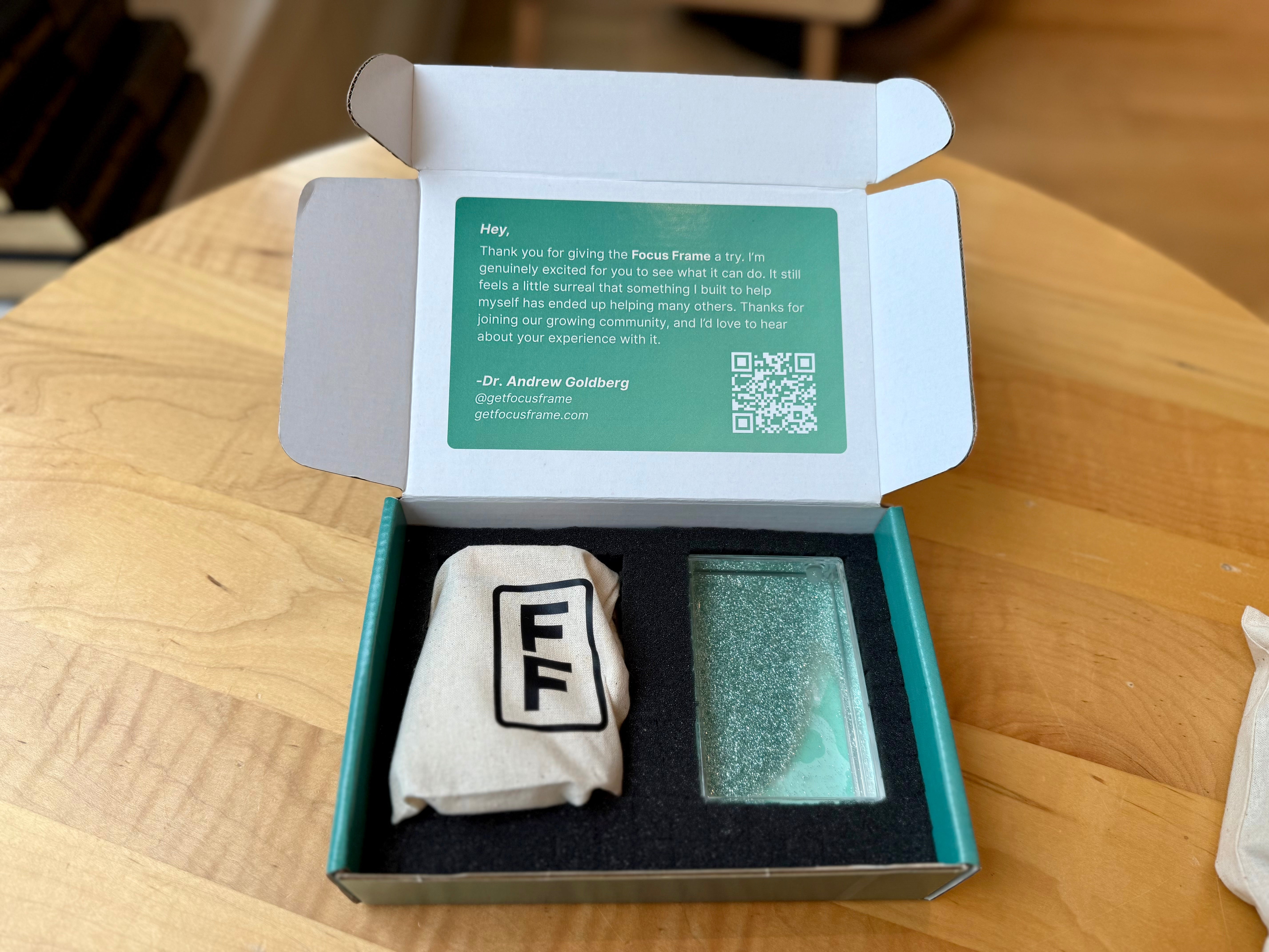 Intro Deck with Frame